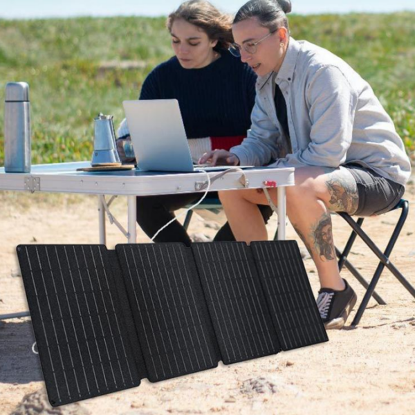 Портативна складана сонячна панель DHC-36W (Type-C/USB, IP54)